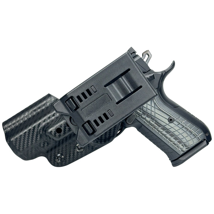 Kimber KDS9c (No Rail) OWB Quick Detach IDPA Holster CarbonFiber 2