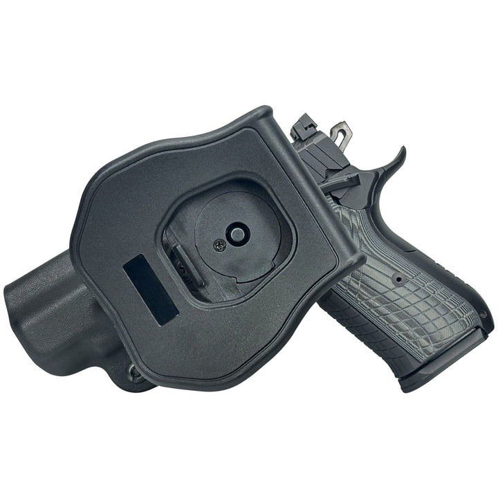 Kimber KDS9c (No Rail) OWB Quick detach Paddle Holster Black 2