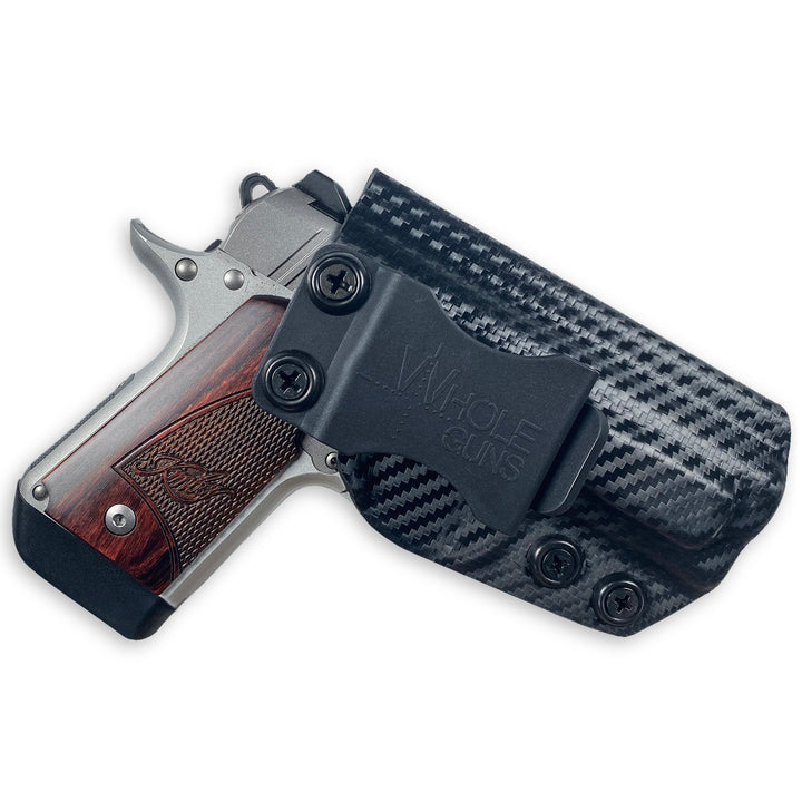 Kimber Micro 9MM IWB Full Cover Classic Holster Carbon Fiber 1