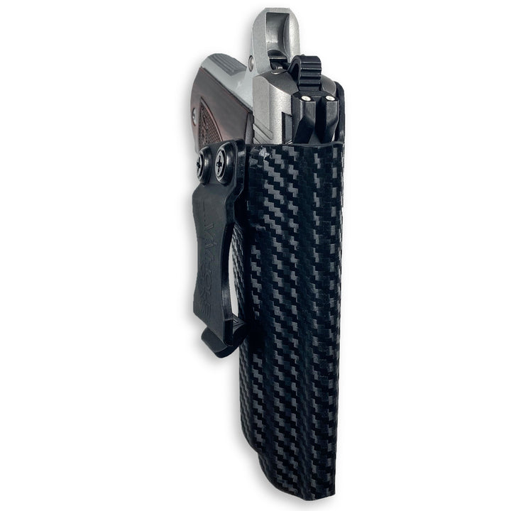 Kimber Micro 9MM IWB Full Cover Classic Holster Carbon Fiber 5