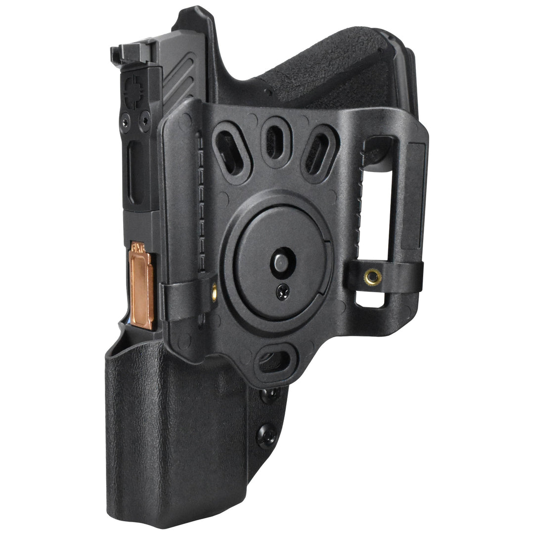 Shadow Systems MR920 Combat/Elite OWB Quick detach Belt Loop Holster Black 4