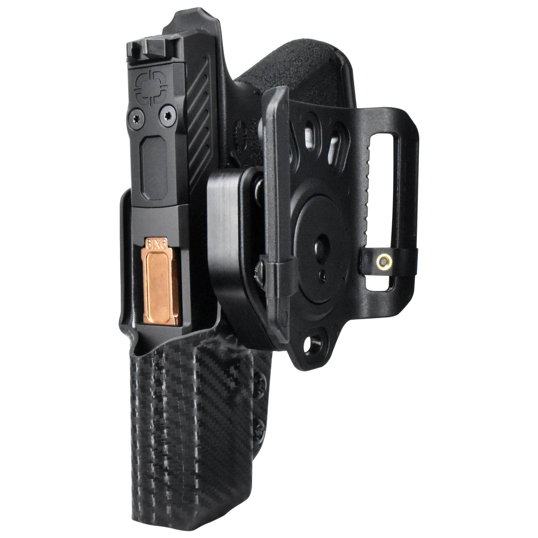 Shadow Systems MR920 Combat/Elite OWB Quick detach Belt Loop Holster Carbon Fiber 4