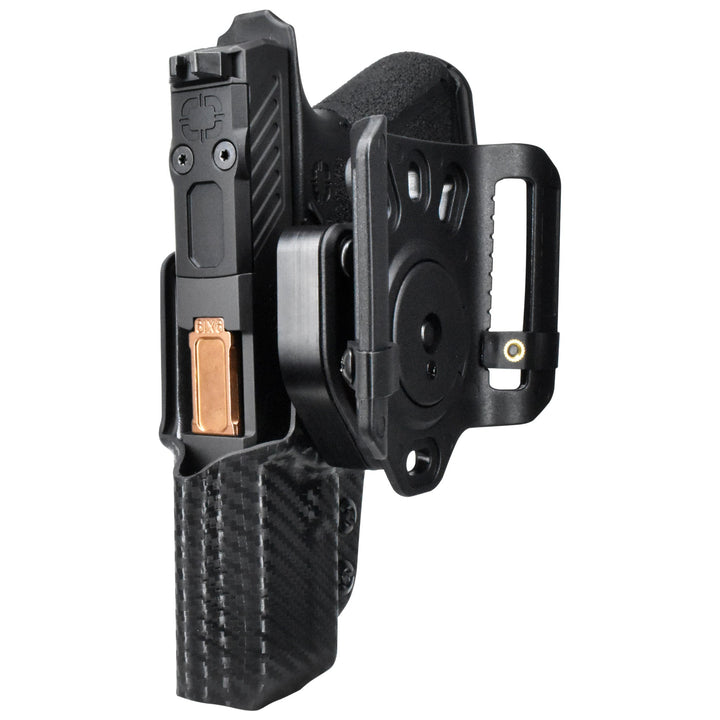 Shadow Systems MR920 Combat/Elite OWB Quick detach Belt Loop Holster Carbon Fiber 4