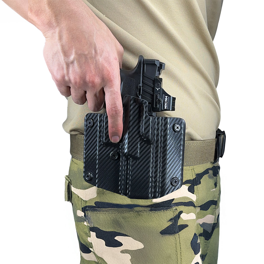 Springfield Armory Hellcat OWB Concealment/IDPA Holster Model 2