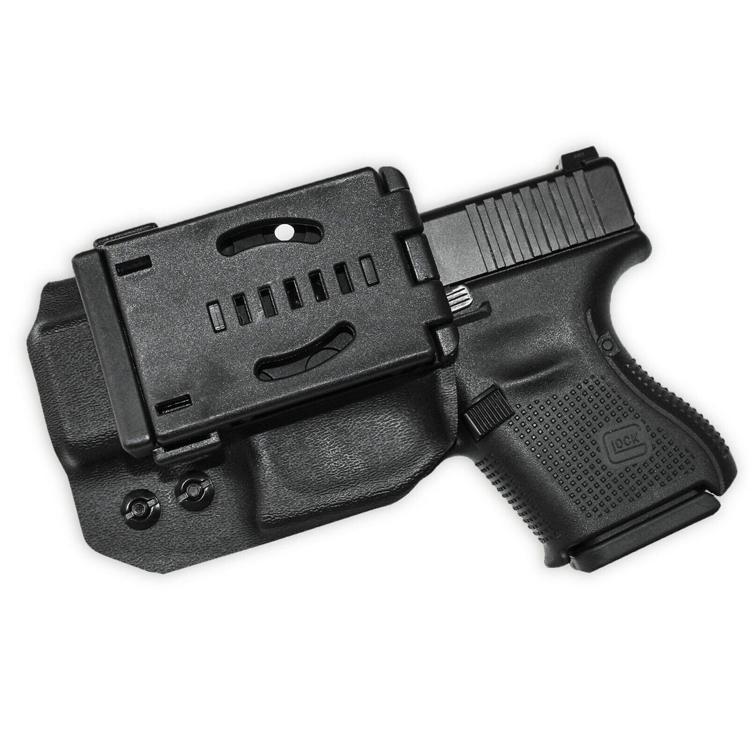 Glock 26 27 33 OWB Concealment/IDPA Holster Black 2