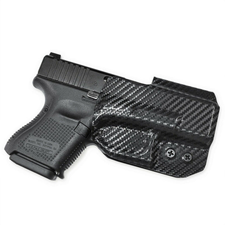Glock 26 27 33 OWB Concealment/IDPA Holster Carbon Fiber 1
