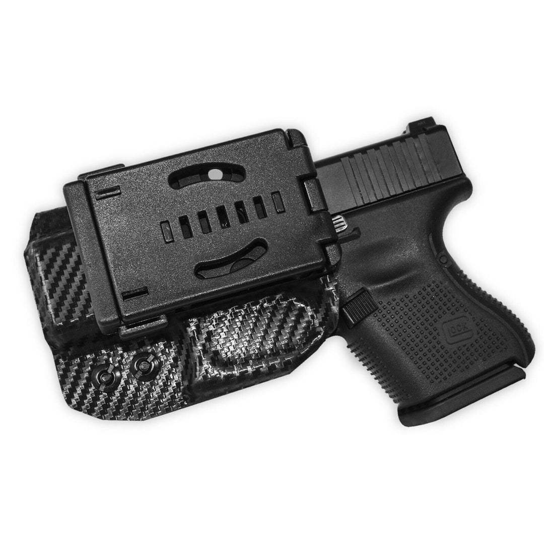 Glock 26 27 33 OWB Concealment/IDPA Holster Carbon Fiber 2