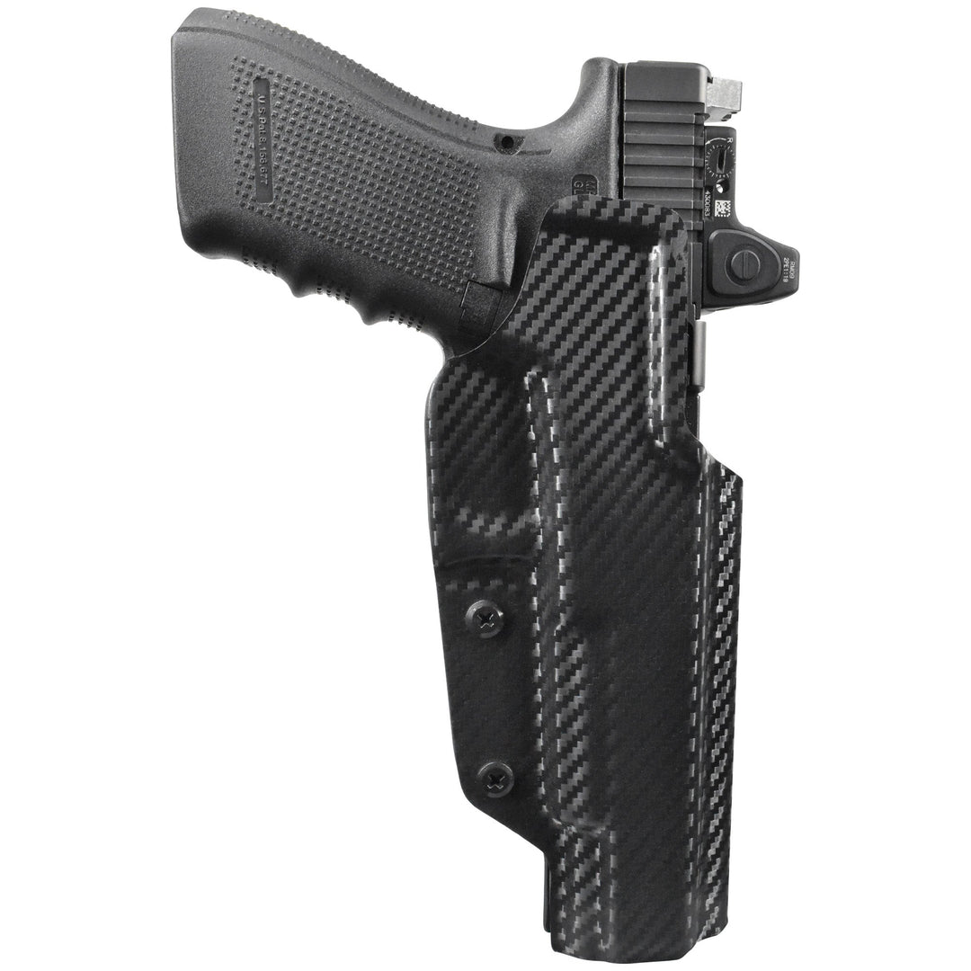 Glock 40 MOS Gen4 OWB Concealment/IDPA Holster Carbon Fiber 1