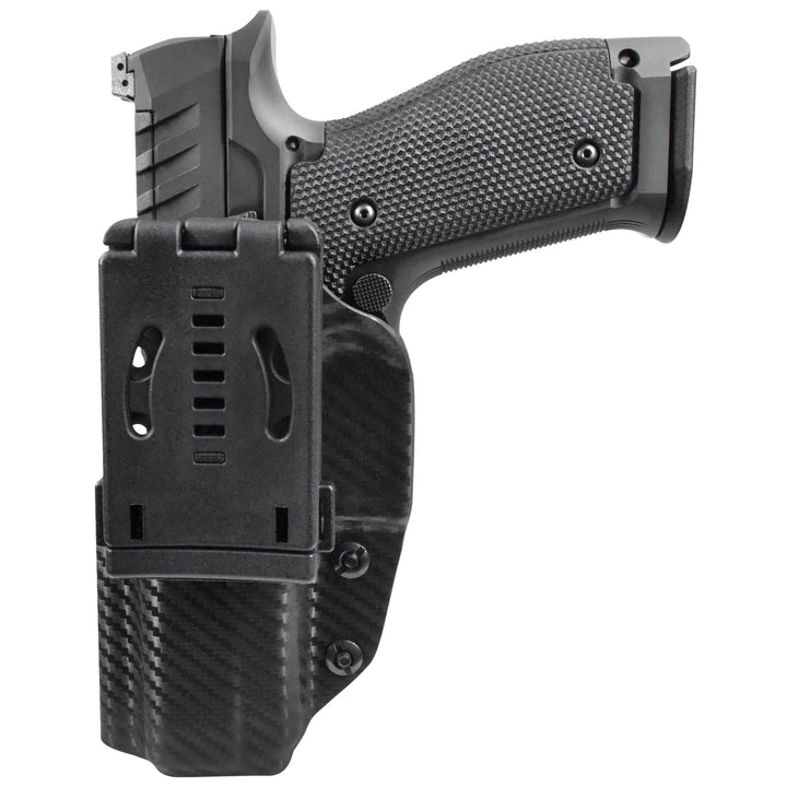 Walther PDP Full Size Steel Frame 4.5" OWB Concealment/IDPA Holster Carbon Fiber 2