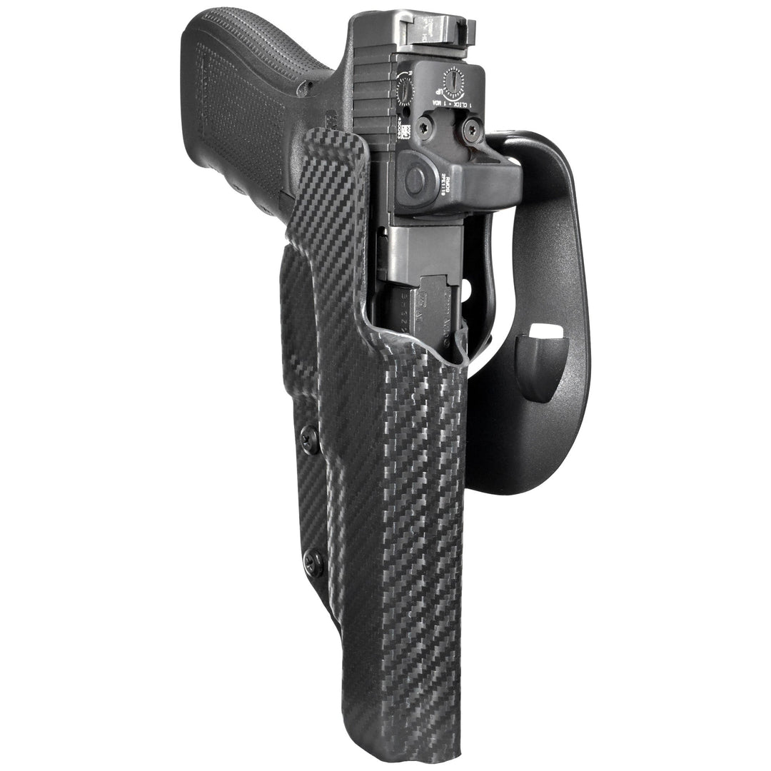 Glock 40 MOS Gen4 OWB Paddle Holster Carbon Fiber 4