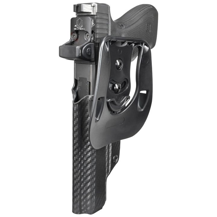 Glock 40 MOS Gen4 OWB Paddle Holster Carbon Fiber 5