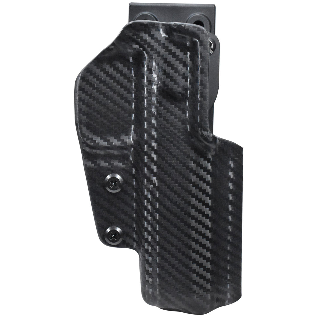 Smith & Wesson M&P SHIELD PLUS 3.1'' OWB Quick detach IDPA Holster Carbon Fiber 1