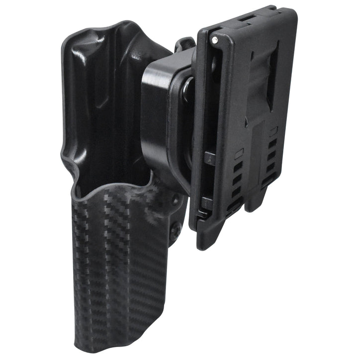 Smith & Wesson M&P9 4.25'' OWB Quick detach IDPA Holster Carbon Fiber 3