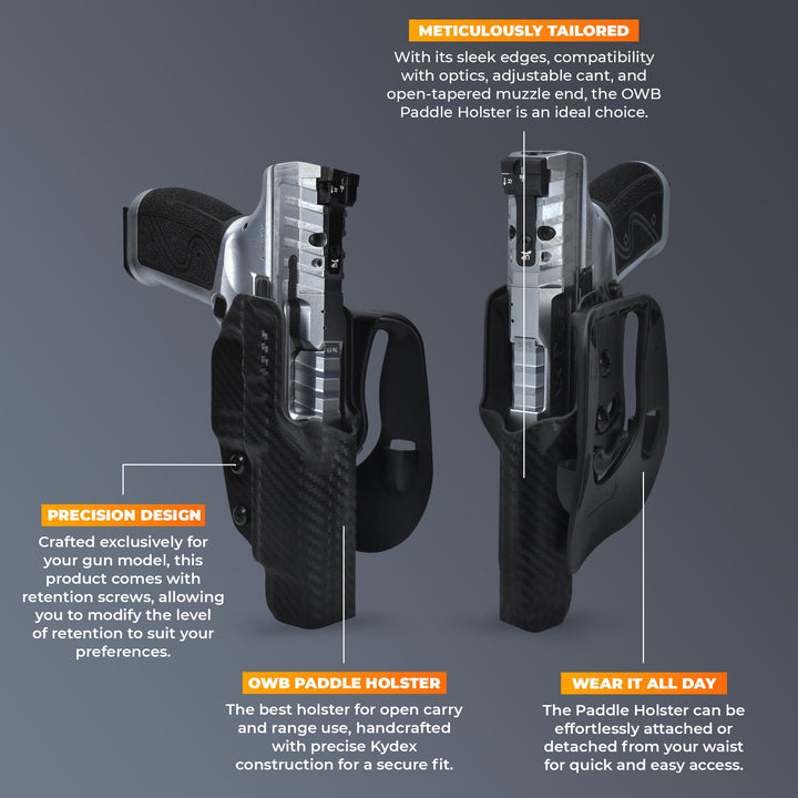 Glock 47 MOS OWB Paddle Holster Highlights 3
