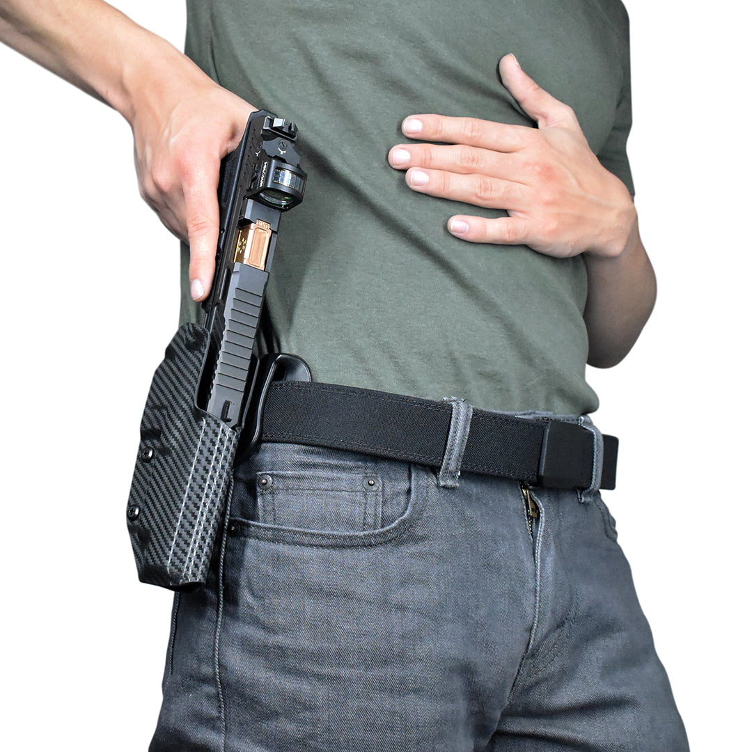 CZ P-10 F Competition OWB Paddle Holster Model 3