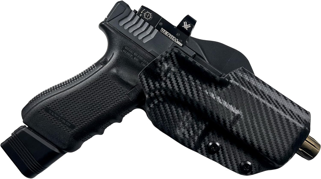 Quick-Detach Paddle Holster for 1911 (No Rail) Firearms