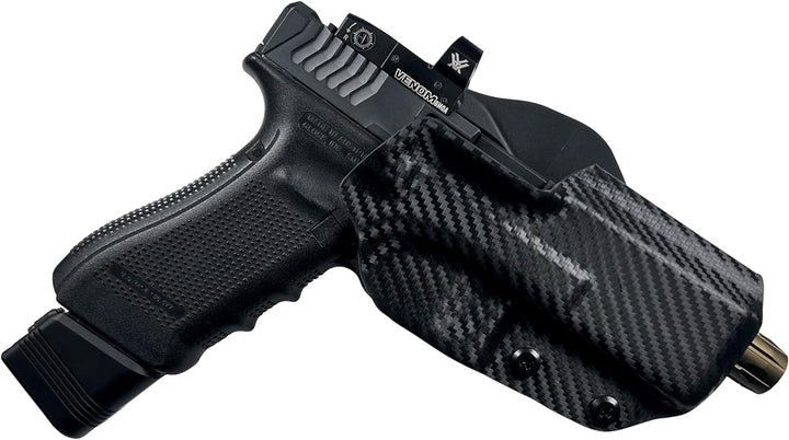 Quick-Detach Paddle Holster for 1911 (No Rail) Firearms