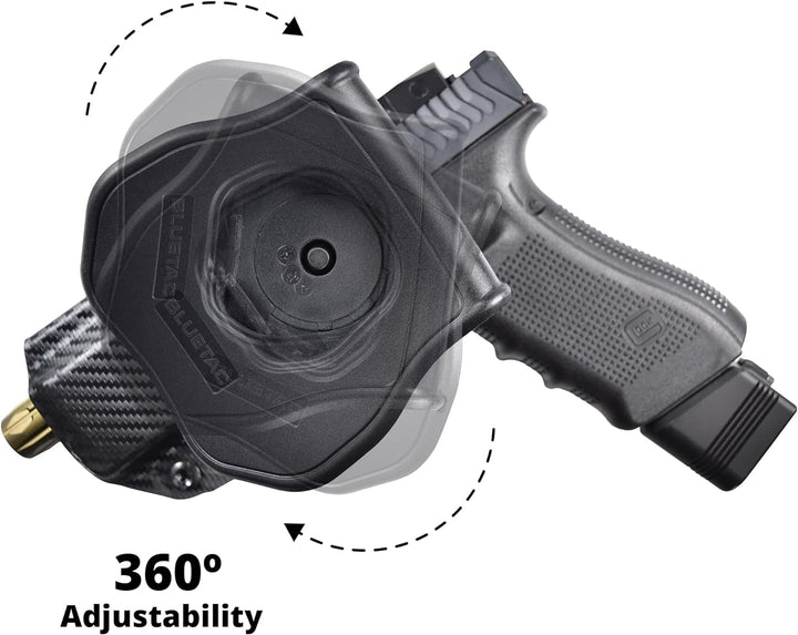 Sig Sauer P365-FUSE OWB Quick detach Paddle Holster Carbon Fiber 2