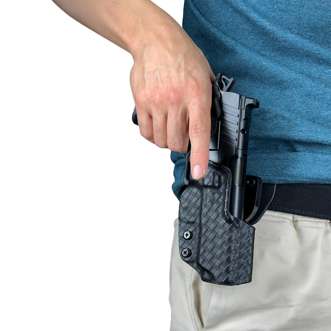 Quick-Detach Paddle Holster for Arex Firearms