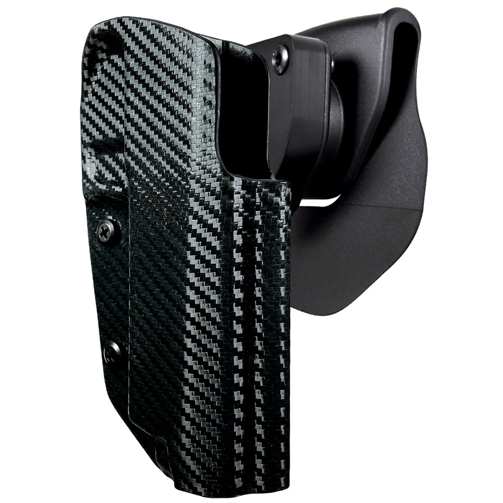 Staccato C2 OWB Quick detach Paddle Holster Carbon Fiber 1