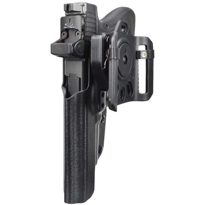 Glock 40 (Gen4) MOS OWB Quick detach Belt Loop Holster Black 3