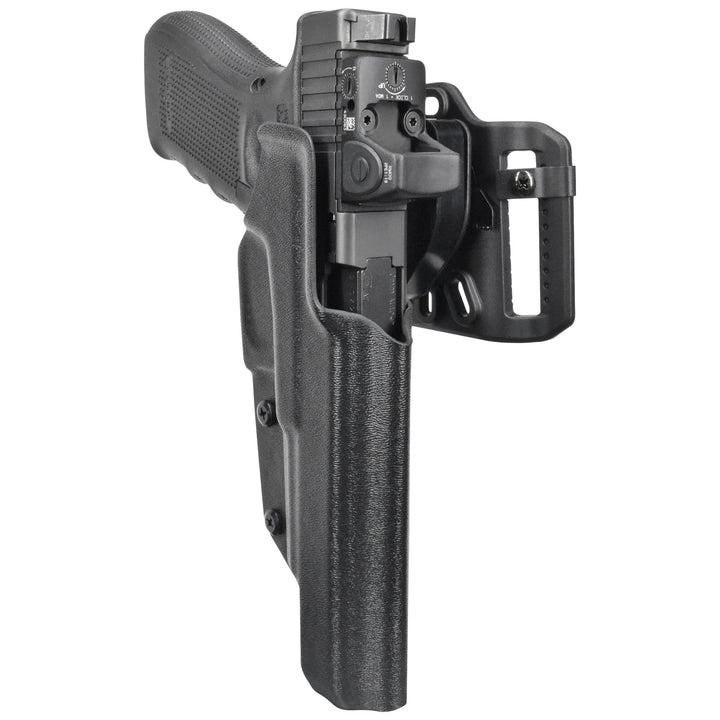 Glock 40 (Gen4) MOS OWB Quick detach Belt Loop Holster Black 4
