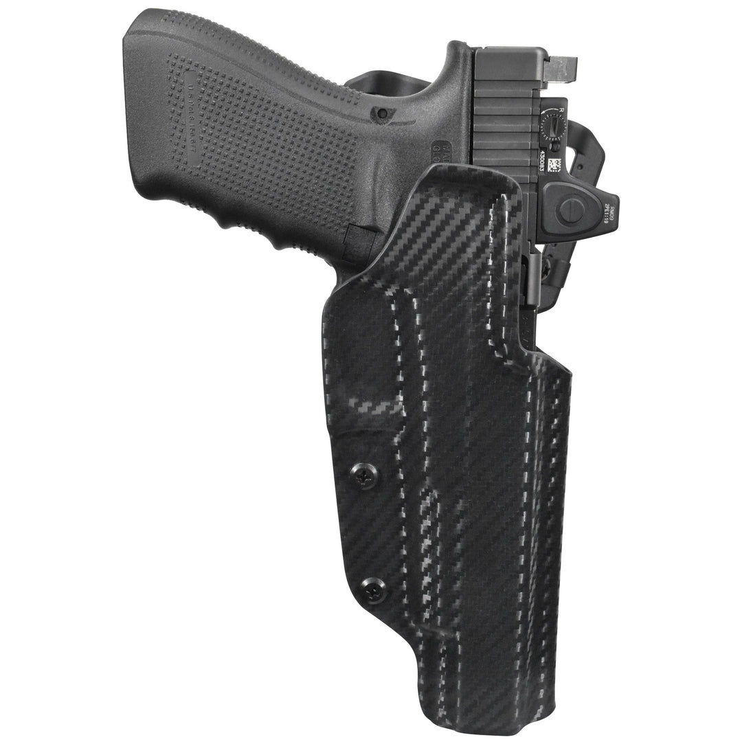 Glock 40 (Gen4) MOS OWB Quick detach Belt Loop Holster CarbonFiber 1
