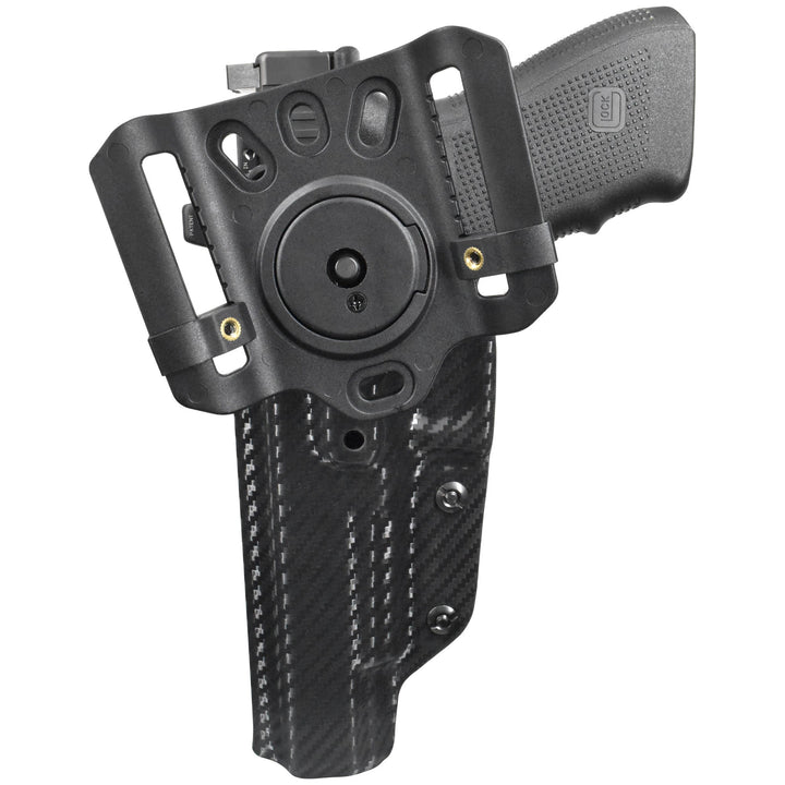 Glock 40 (Gen4) MOS OWB Quick detach Belt Loop Holster CarbonFiber 2