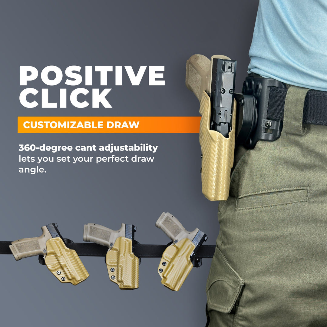 Springfield Armory Hellcat Pro OWB Quick detach Belt Loop Holster Highlights 1