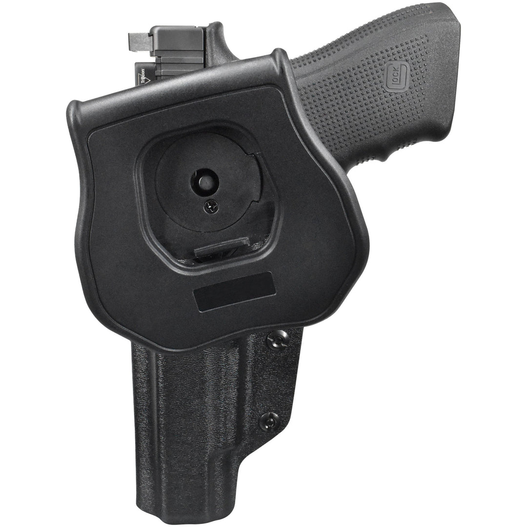 Glock 40 Gen4 MOS OWB Quick detach Paddle Holster Black 2