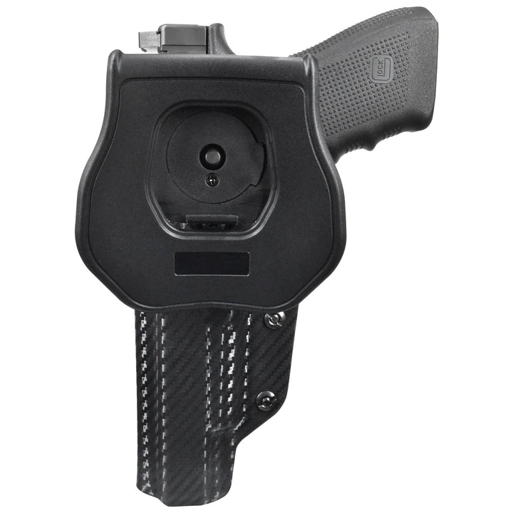 Glock 40 Gen4 MOS OWB Quick detach Paddle Holster CarbonFiber 2