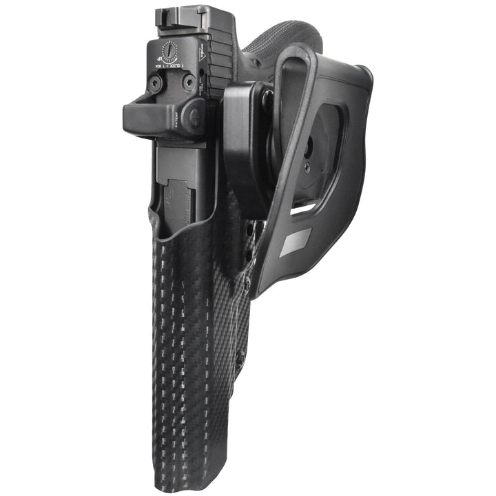 Glock 40 Gen4 MOS OWB Quick detach Paddle Holster CarbonFiber 3