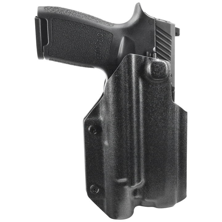 Sig Sauer P320 Fullsize + SureFire X300U-A OWB Quick Detach IDPA Holster Black 1