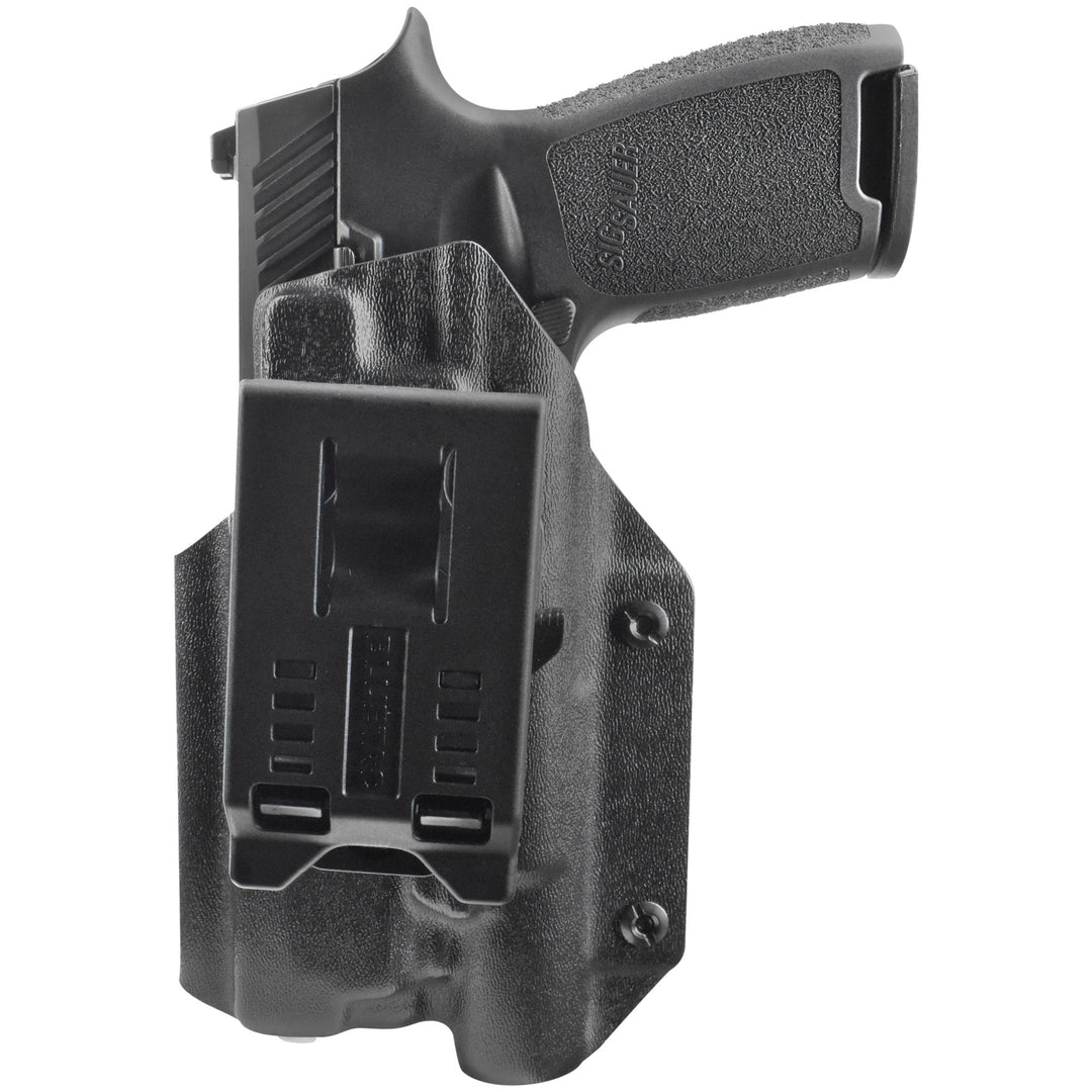 Sig Sauer P320 Fullsize + X300U-A OWB Quick Detach IDPA Holster Black 2