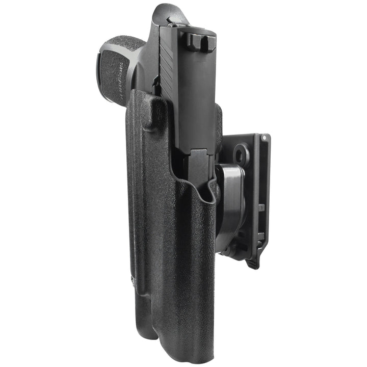 Sig Sauer P320 Fullsize + X300U-A OWB Quick Detach IDPA Holster CarbonFiber 4