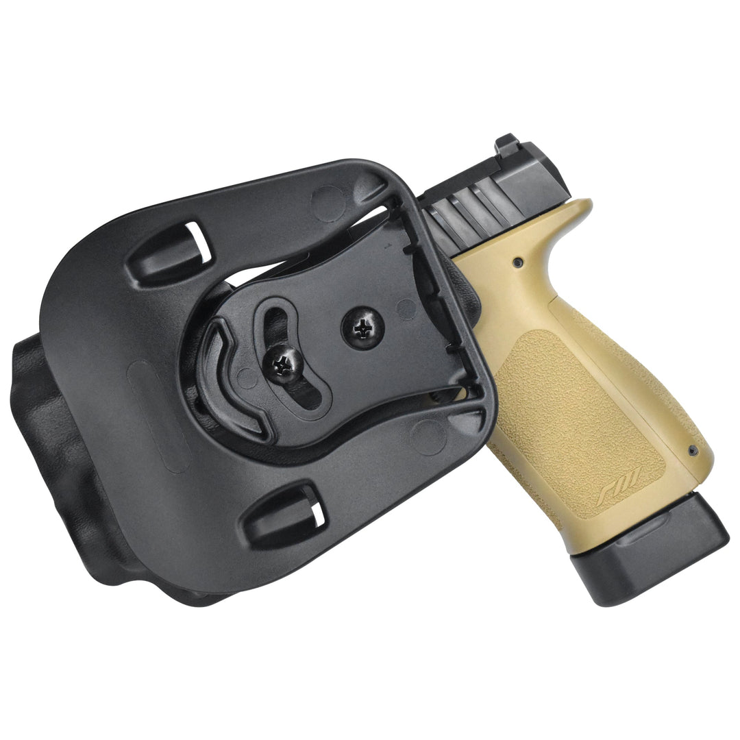 Rost Martin RM1C + TLR-7 X OWB IDPA Holster Black 2