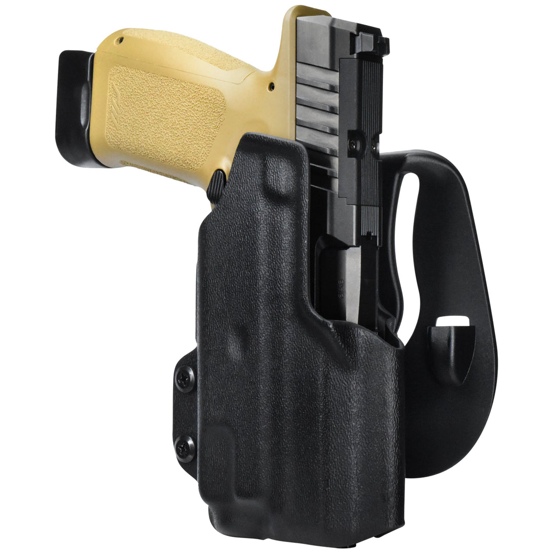 Rost Martin RM1C + TLR-7 X OWB IDPA Holster Black 3