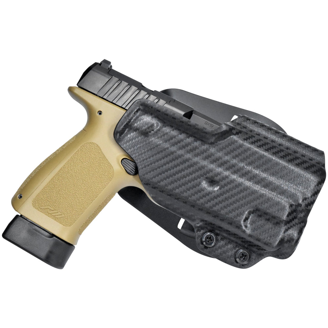 Rost Martin RM1C + TLR-7 X OWB IDPA Holster Carbon Fiber 1