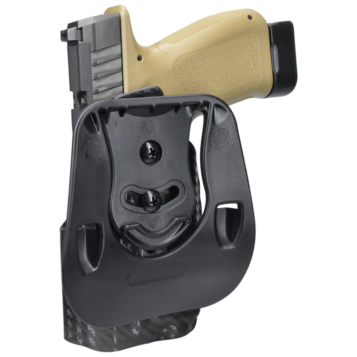 Rost Martin RM1C + TLR-7 X OWB IDPA Holster Carbon Fiber 4