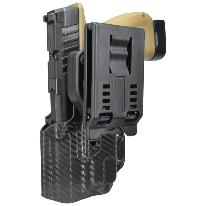 Rost Martin RM1C + TLR-7 X OWB Quick Detach IDPA Holster Carbon Fiber 4