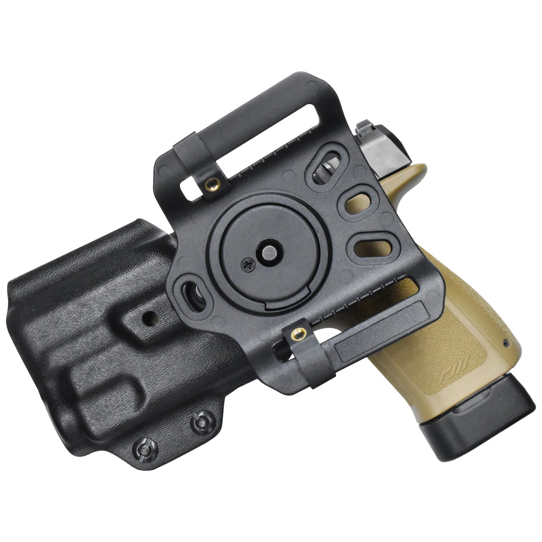 Rost Martin RM1C + TLR-7 X OWB Quick detach Belt Loop Holster Black 2