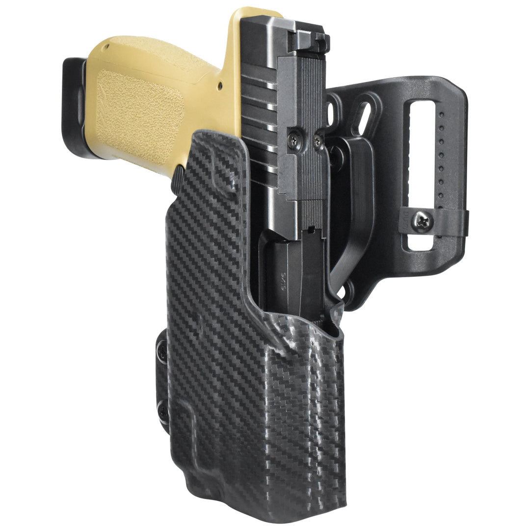 Rost Martin RM1C + TLR-7 X OWB Quick detach Belt Loop Holster CarbonFiber 3