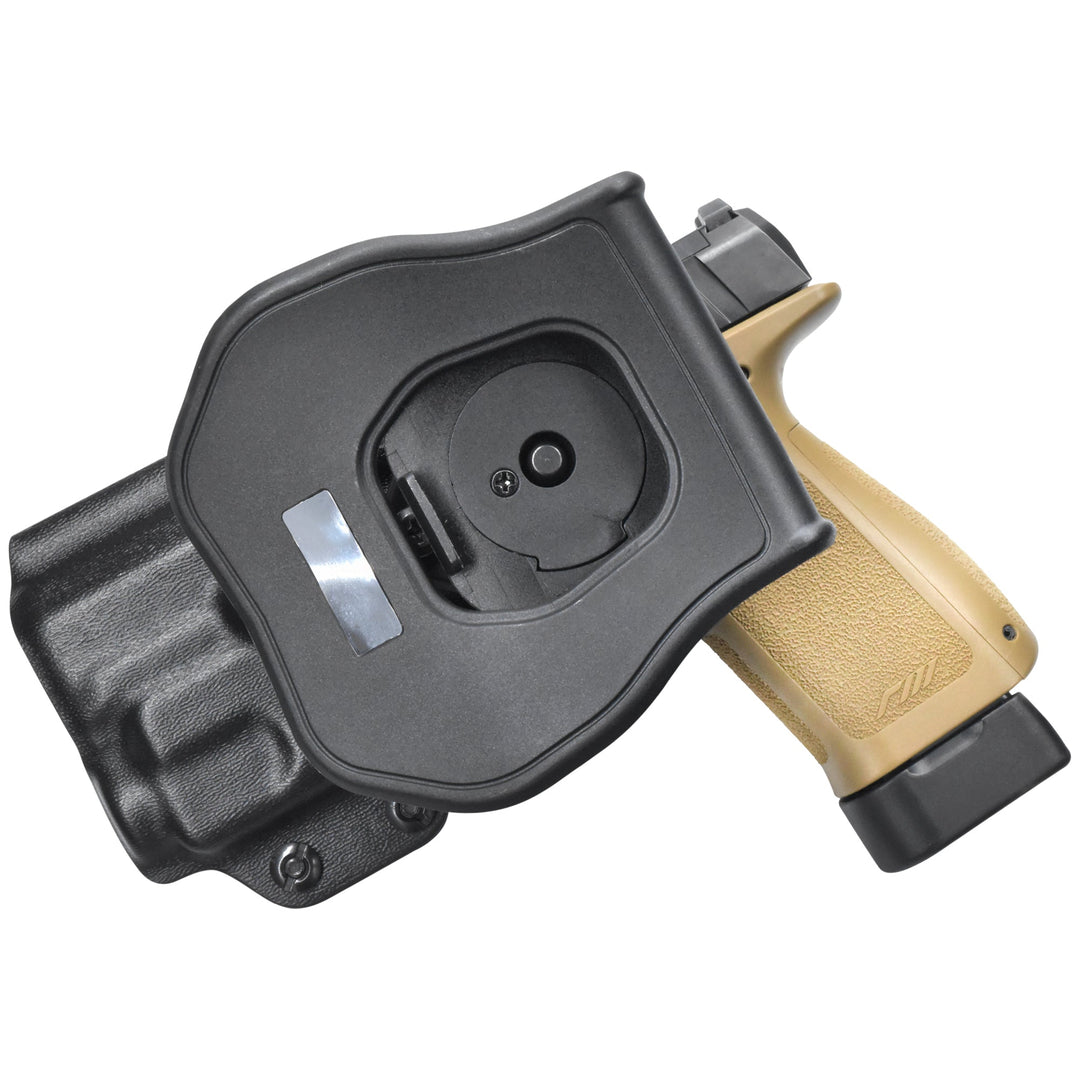 Rost Martin RM1C + TLR-7 X OWB Quick detach Paddle Holster Black 2