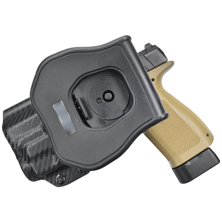 Rost Martin RM1C + TLR-7 X OWB Quick detach Paddle Holster Carbon Fiber 2