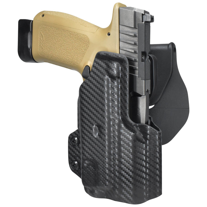 Rost Martin RM1C + TLR-7 X OWB Quick detach Paddle Holster Carbon Fiber 3