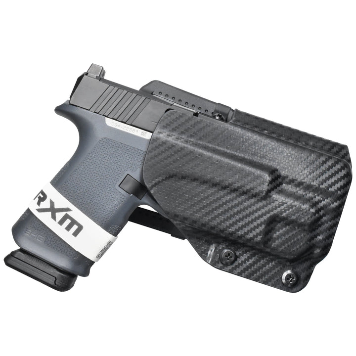 Ruger RXM + Streamlight TLR-7 X OWB Quick detach Belt Loop Holster Carbon Fiber 1