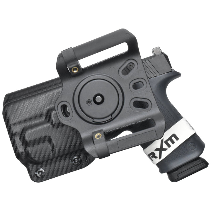 Ruger RXM + Streamlight TLR-7 X OWB Quick detach Belt Loop Holster Carbon Fiber 2
