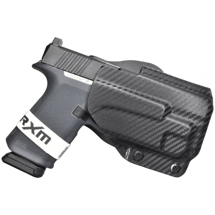 Ruger RXM + Streamlight TLR-7 X OWB Quick detach Paddle Holster Carbon Fiber 1
