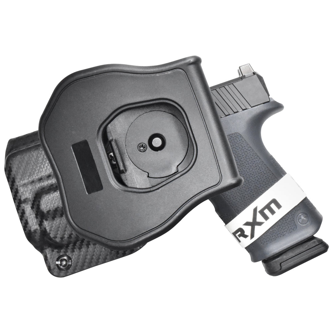 Ruger RXM + Streamlight TLR-7 X OWB Quick detach Paddle Holster Carbon Fiber 2