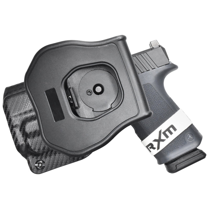 Ruger RXM + Streamlight TLR-7 X OWB Quick detach Paddle Holster Carbon Fiber 2